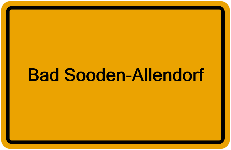 Handelsregister Bad Sooden-Allendorf